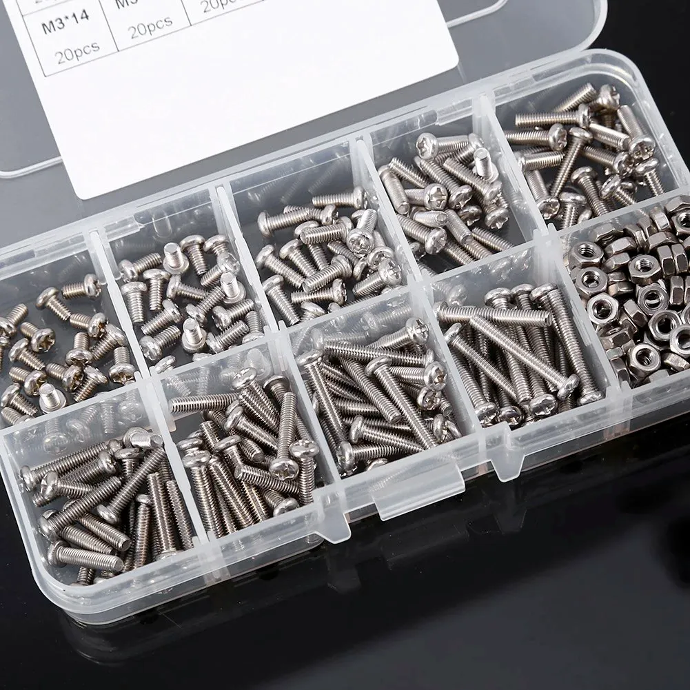 The ubiquitous cheap plastic box of screws.
